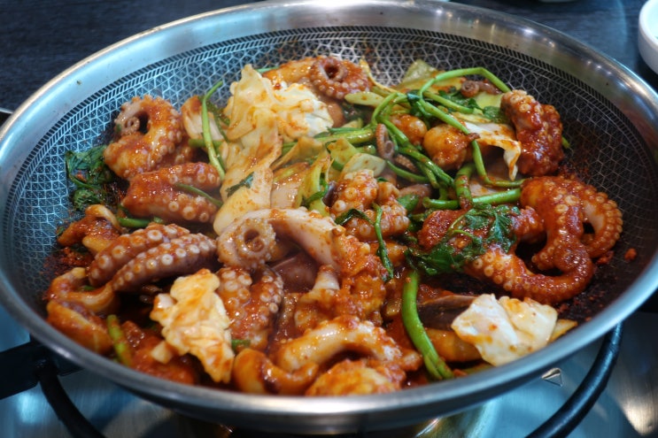  서울식물원에서 놀고 마곡나루맛집 송쭈집에서 쭈꾸미 먹고