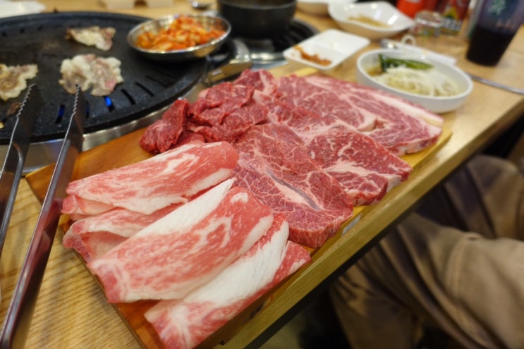  송도녹우돈 회식하고 왔어요
