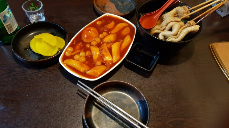  여자친구와 함께 먹은 야식 추천!