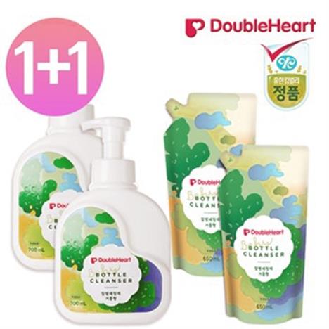  젖병세정제(용기)700mlx2개 + 세정제(리필)650mlx2개 (18,900원)