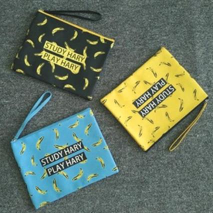  빠띠라인 일러스트 핸드스트랩 클러치 3종택1 (5,900원)