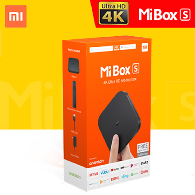  최저가확인  샤오미 Mi TV Box S 울트라 HD 박스 한국어 지원 4K HDR Android 81개인통관번호기재 4K HDR  Android 8 