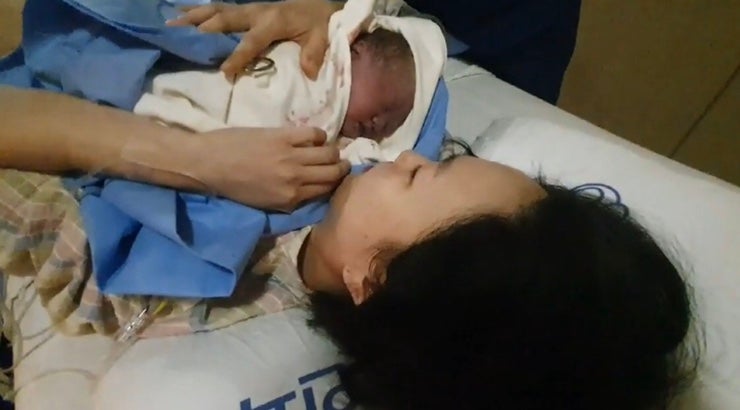 청담마리 경산 산모 둘째 출산, 유도진통 심사 2박 3일(+1일)