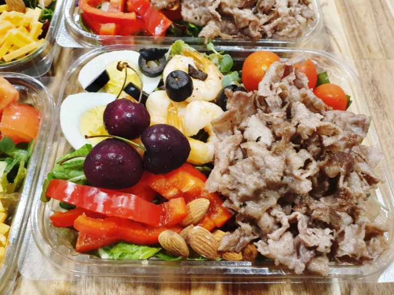 식단 고민을 날려버릴 광주 다이어트 도시락 ; 새롬샐러드,샌드위치,라이스