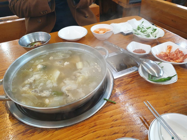  개포동 원조닭한마리에서 먹은 든든한 점심