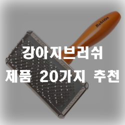  강아지 털관리를 위한 제품! 강아지브러쉬 제품모음!