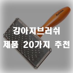 강아지 털관리를 위한 제품! 강아지브러쉬 제품모음!