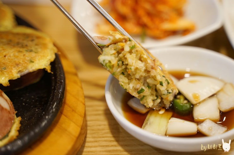  이태리 오징어순대집 나온 광장동 가온 오징어순대