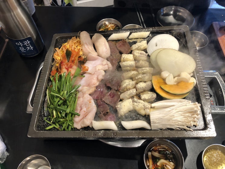  [호랭이돌곱창]인천 송도 곱창 맛집/곱창모듬/물냉면/오뎅국수/볶음밥