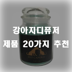  다양한 강아지디퓨저 제품들을 추천드려요!