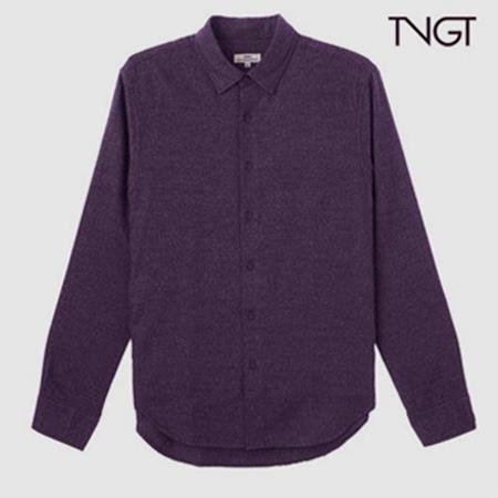 [95사이즈 특가]TNGT 다크네이비 기본핏 긴팔 셔츠 (10,330원)