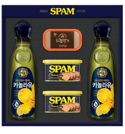  2020년 최저가 내일배송   스팸 고급유 선물세트 C-1호   [14,900원]