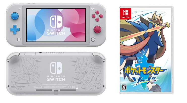 [추천제품] 예상수령일 26일 이내 닌텐도 Nintendo Switch Lite 더 시안 더 마젠타  포켓 몬스터 소드 Switch 【Ama 상세 설  369,500원