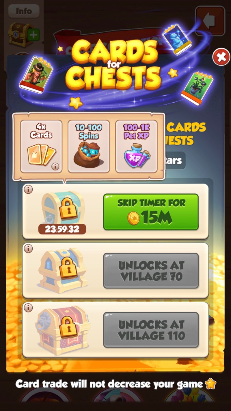 Moon Active] Coin Master (2) Cards for chests : 네이버 블로그