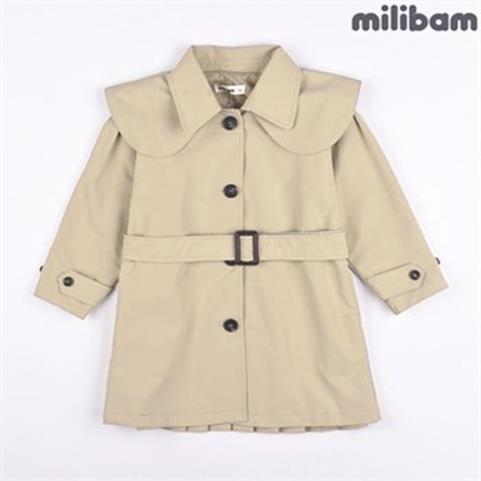  [50% SALE](밀리밤)탈부착 케이프 트렌치 코트_MLJC19T53 (24,900원)