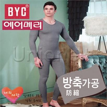 [BYC]남성 내복 에어베이직 상하(U3093) (31,000원)