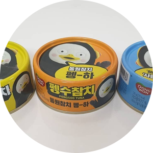  펭수참치 : 펭수 동원참치 콜라보 화제