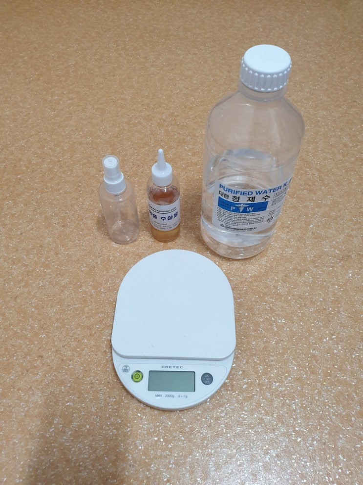  미스트 만드는 법 병풀잎수