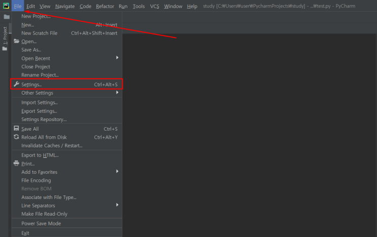  파이참 인터프리터 설치 오류 해결, Error occurred when installing package 'pygame'