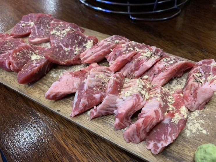  당하동 맛집 : 개인화로 야끼니꾸 고기(무명 3호점)