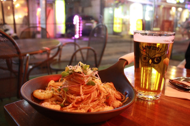신림맥주/신림술집 추천 : 설레는 분위기 홀릭 낮부엉이