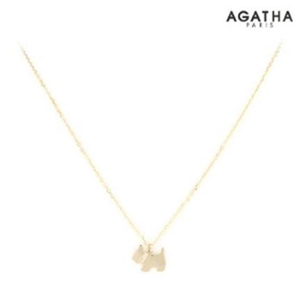  [AK플라자][AGATHA] 아가타 Petite Scottie 목걸이 (2681412S_157) (274,160원)