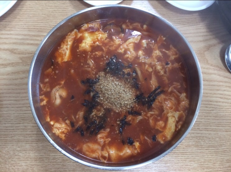 천안 불당동 공주 얼큰이칼국수 하얀칼국수 / 천안식후감