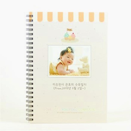  [제이밀크] 달콤한 컵케익 수유일지 (신생아일지) (11,900원)