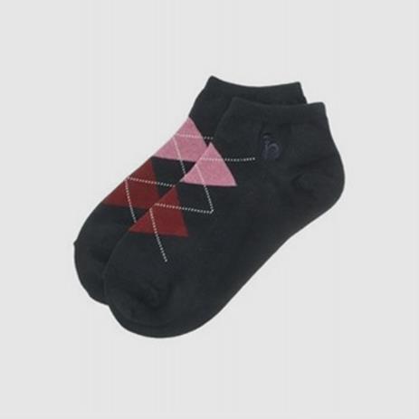  헤지스레이디스 HSSS9D001N2 패턴 면혼방 발목양말 (6,750원)