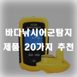 어군탐지기로 물고기가 근처에 있는지 확인해보세요