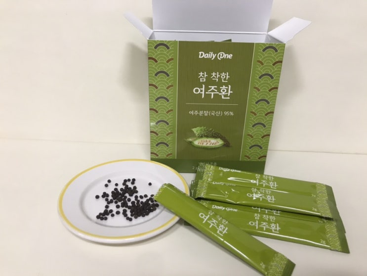  하루한포 간편하게 국산여주를 그대로 데일리원 참 착한 여주환