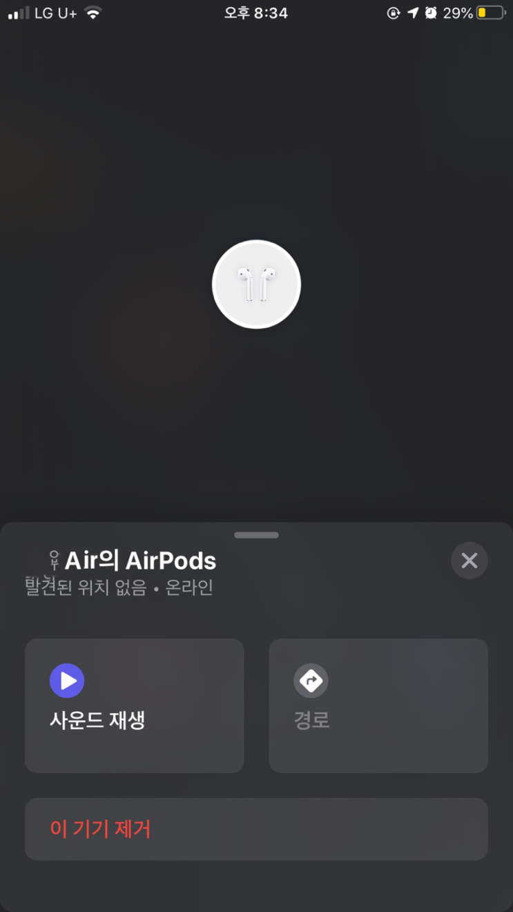  소중한 에어팟 한쪽분실, 에어팟 위치추적 꿀팁!