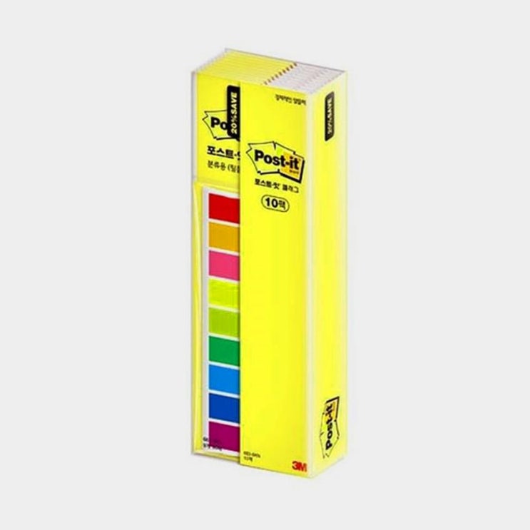  3M)포스트-잇 플래그(683-9KN-10 알뜰팩)-박스(24개입) (582,610원)