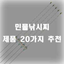  낚시찌는 낚시의 필수용품이죠!!