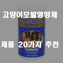  고양이털관리는 고양이모발영양제부터 시작!!