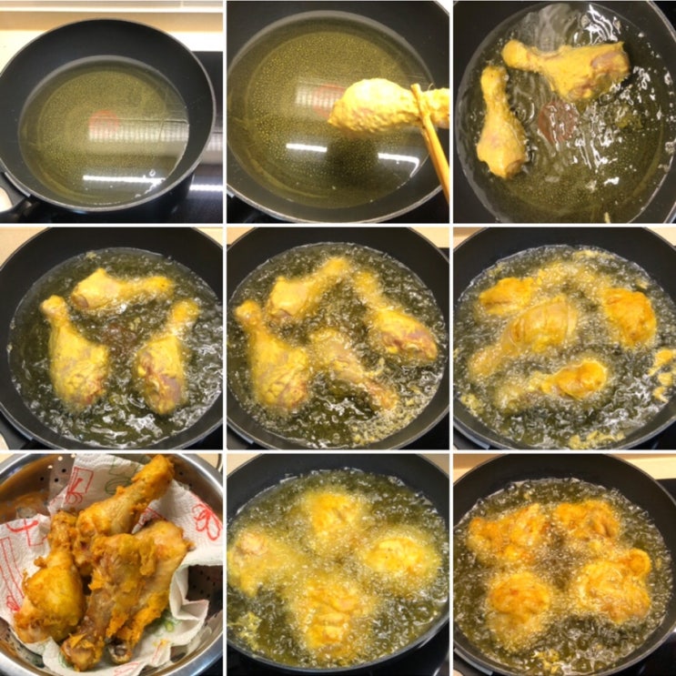  [오늘의 집밥] 후라이드치킨,양념치킨