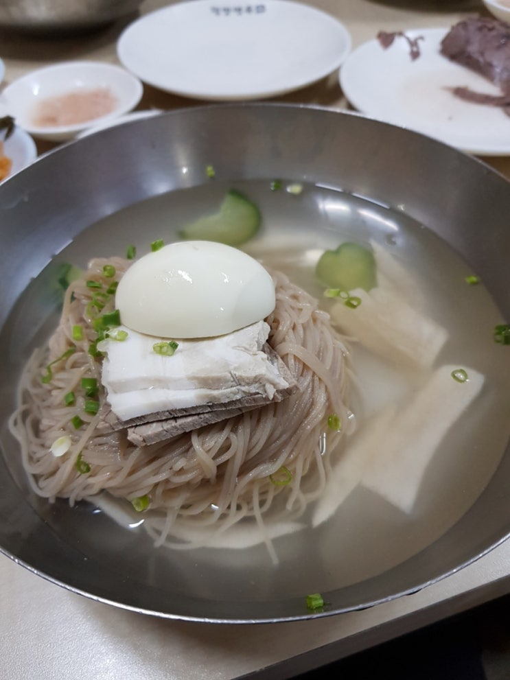  변하지않는 냉면맛집 동대문 평양면옥