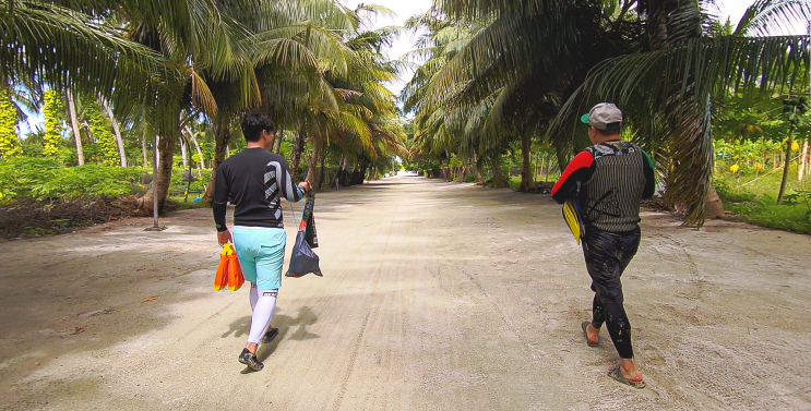  2019.12.26 토두(thoddoo) 야자수 길(Palm Street) _Maldives #16