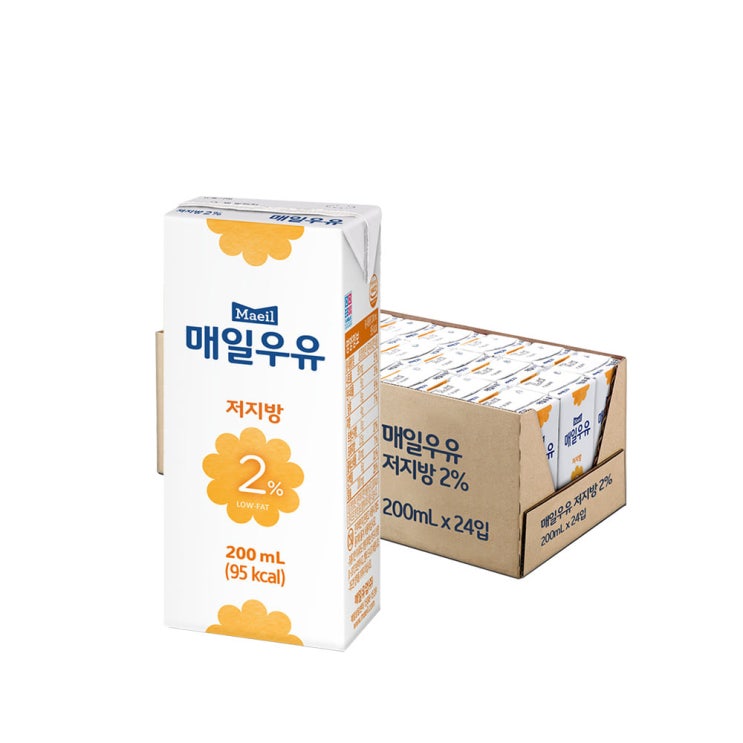  [쿠팡 특가] 9,960원 (44% 할인) 매일유업 저지방 2% 우유