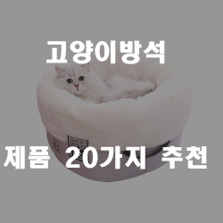  한번 누우면 빠져나올 수 없는 고양이방석 시리즈!