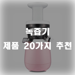  원액 그대로 잘 뽑아주는 녹즙기 추천 제품모음
