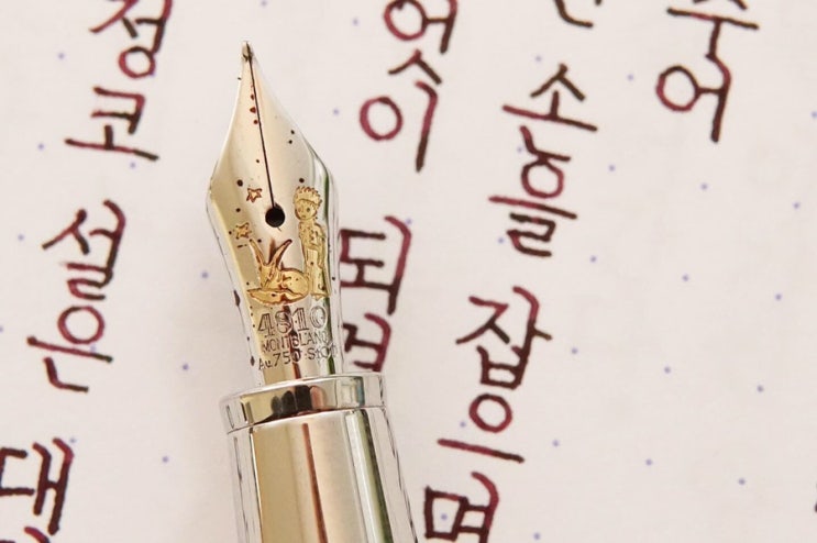  너는 커서 무엇이 되려니? (몽블랑 어린왕자 솔리테어 듀에 클래식 f닙)