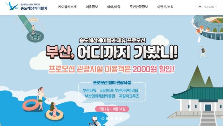 송도해상케이블카, 부산을 담은 ‘오~ 매직 서커스’ 공연