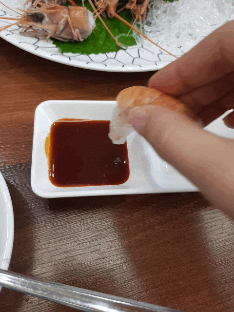  제주성산맛집 어조횟집 딱새우회 딱새우라면 흡입후기