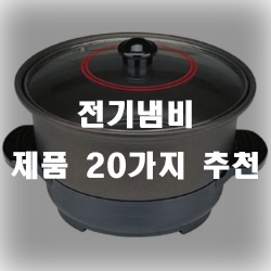 가스대신 전기냄비로 맛있는 요리해보세요