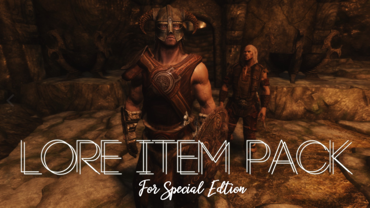  [스카이림 SE] Lore Item Pack SE / 로어 아이템 팩 SE