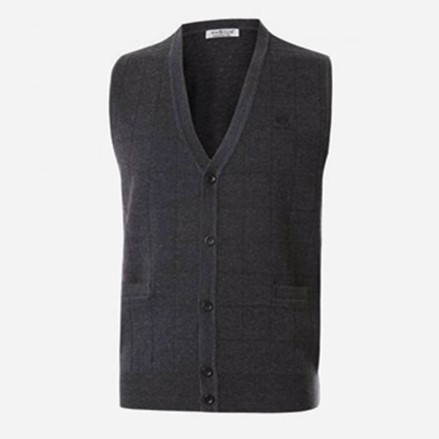  남자 가을 간절기 정장 브이넥 오픈 울니트 베스트 조끼 VIP-OV7-그레이 (40,260원)