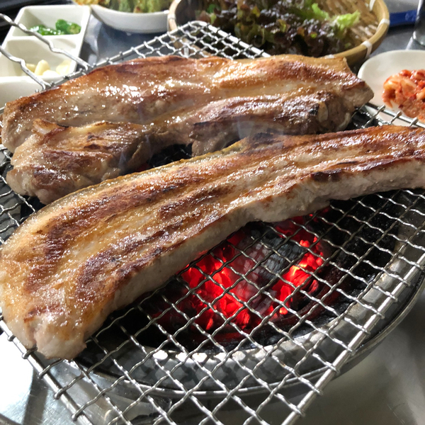 대구 비산동 삼겹살 맛집 기찻길 참숯구이