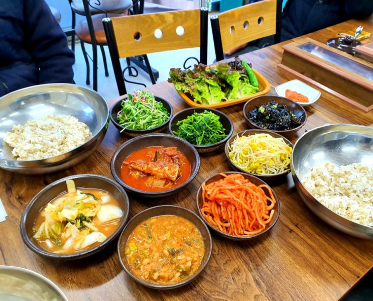  건강한 식단, 청송보리밥 부산 강서구 대저1동 점심 밥집 [대저랜드 복성공인]