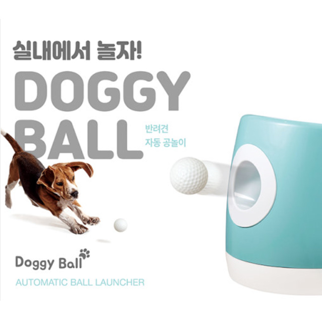   내새끼코리아 도기볼 Doggy Ball 강아지 공놀이 장난감 1개 민트 